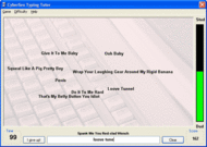 CyberSex Typing Tutor screenshot